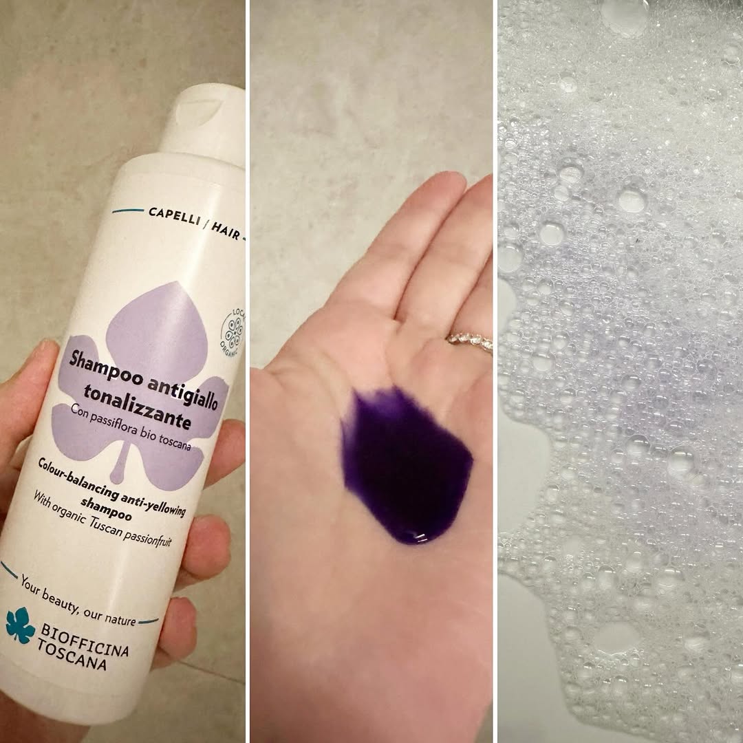 BIOFFICINA TOSCANA Anti-yellowing Shampoo 西番蓮鎖色去黃洗髮露 [200ml]