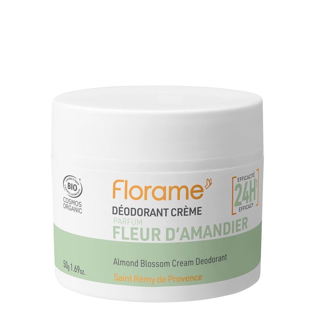 FLORAME Cream Deodorant - Almond Blossom 杏花奶油香體膏 [50g]