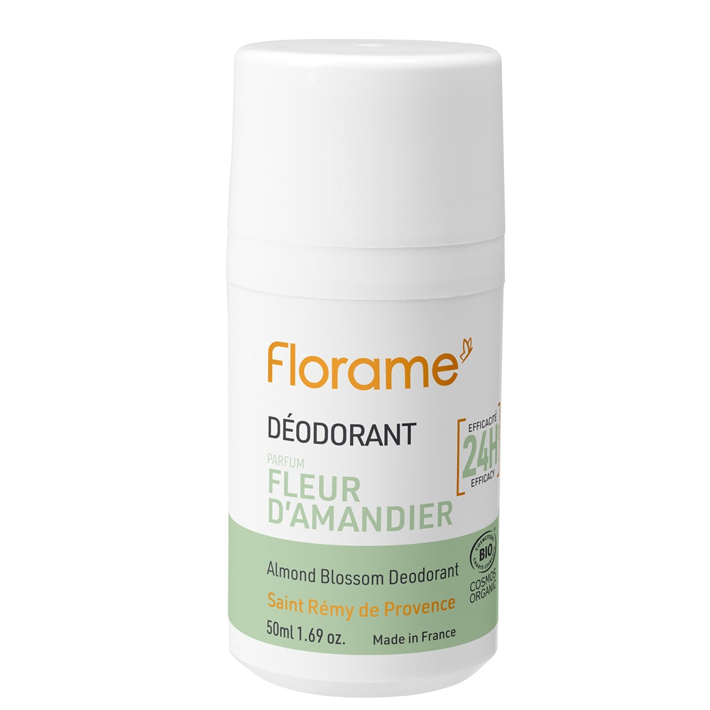 FLORAME Deodorant Roll on - Almond Blossom 杏花滾珠香體露 [50ml]