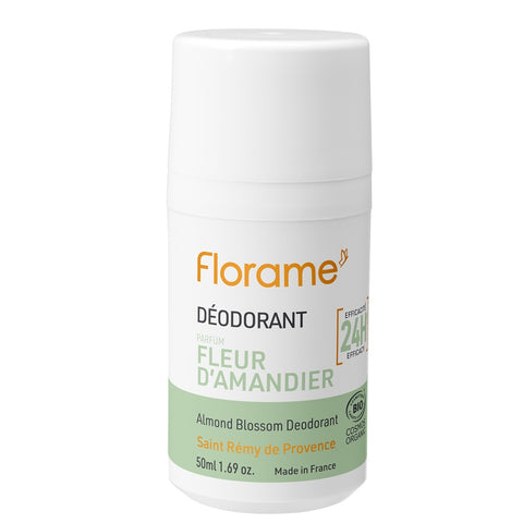 FLORAME Deodorant Roll on - Almond Blossom 杏花滾珠香體露 [50ml]