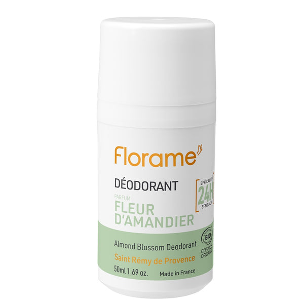 FLORAME Deodorant Roll on - Almond Blossom 杏花滾珠香體露 [50ml]