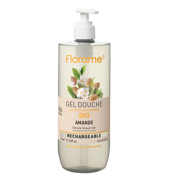 FLORAME Almond Shower Gel 有機杏仁香氛沐浴露 [750ml]