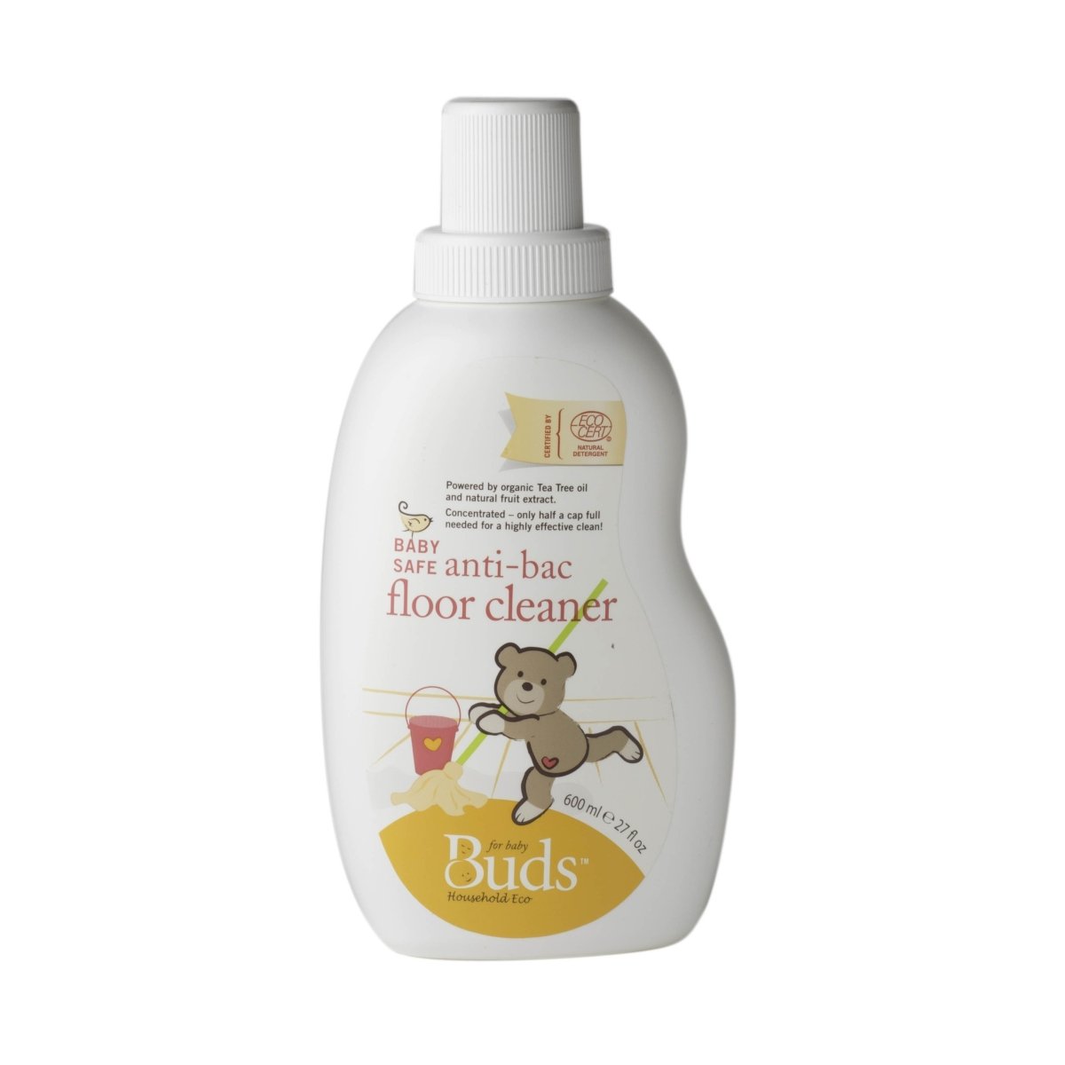 BUDS Baby Safe Anti-Bac Floor Cleaner 天然抗菌洗地劑 [600ml] - MINT Organics