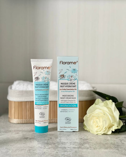 FLORAME Hydration Moisturizing Cream Mask 有機睡蓮水光感彈潤面膜 [65ml]
