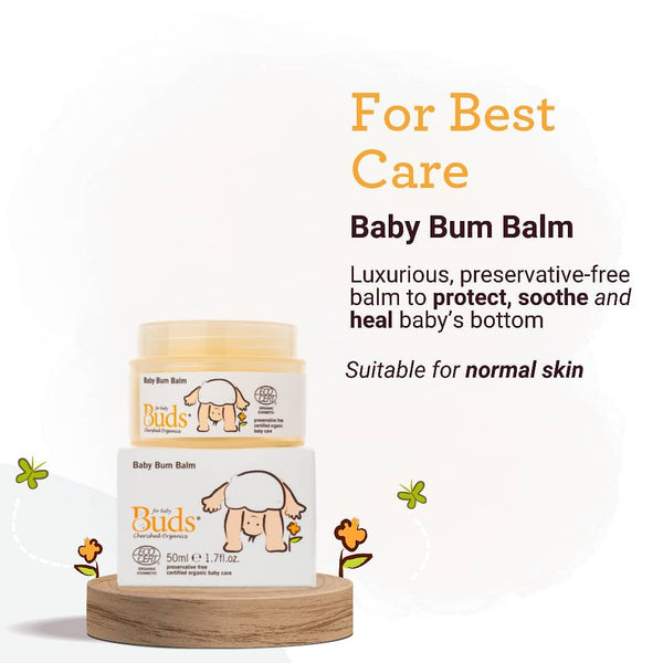 BUDS Baby Bum Balm 有機滋養潤臀膏 [50ml]