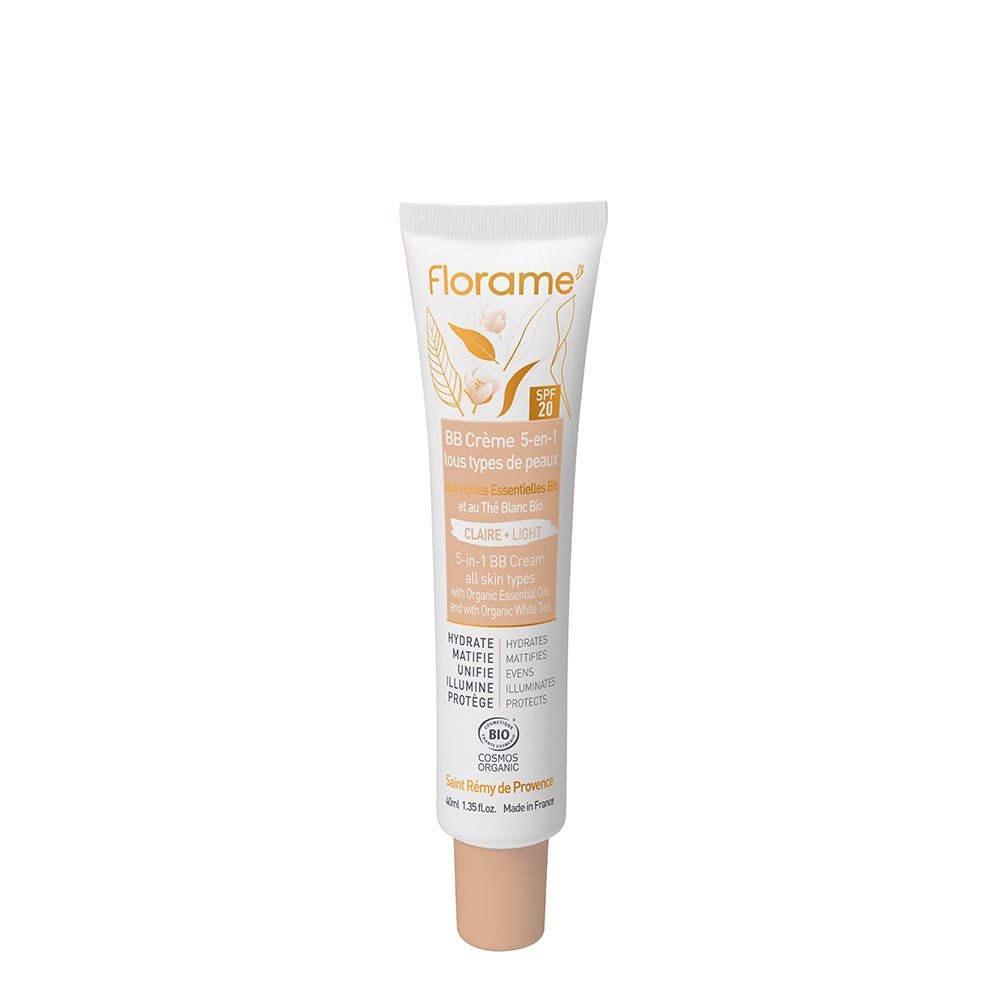 FLORAME 5-in-1 BB Cream SPF20 [40ml] - MINT Organics