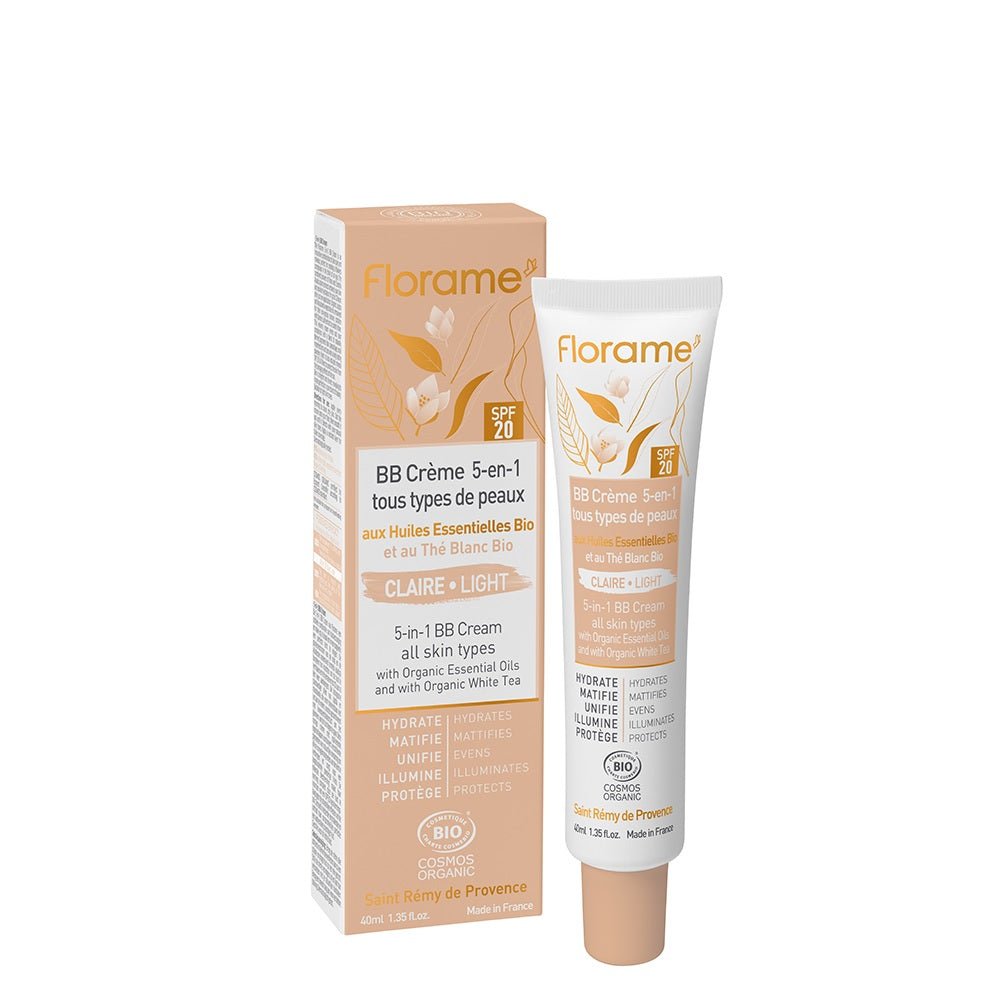 FLORAME 5-in-1 BB Cream SPF20 [40ml] - MINT Organics