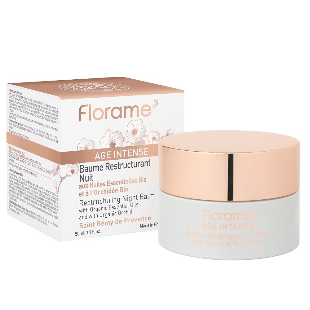 FLORAME Restructuring Night Balm 有機蘭花抗皺緊緻修復晚霜 [50ml] - MINT Organics