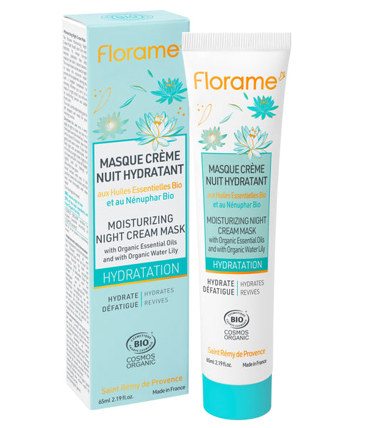 FLORAME Hydration Moisturizing Cream Mask 有機睡蓮水光感彈潤面膜 [65ml]
