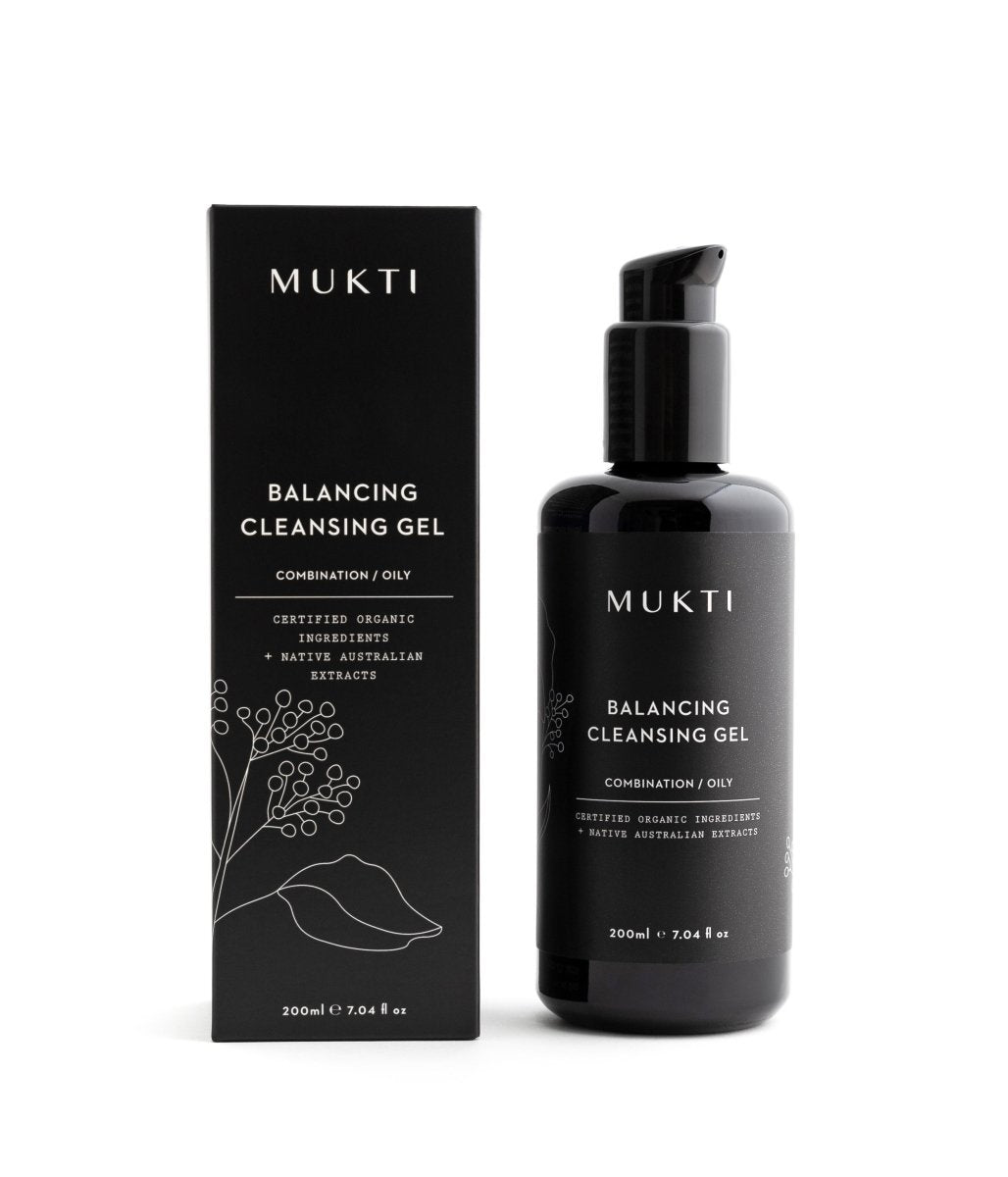 MUKTI Balancing Cleansing Gel [200ml] - MINT Organics