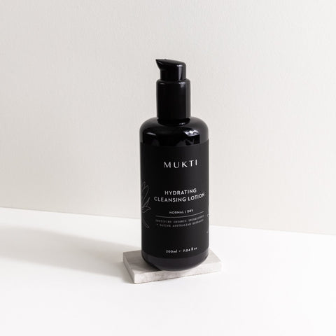 MUKTI Hydrating Cleansing Lotion 有機保濕潔面乳 [200ml] - MINT Organics