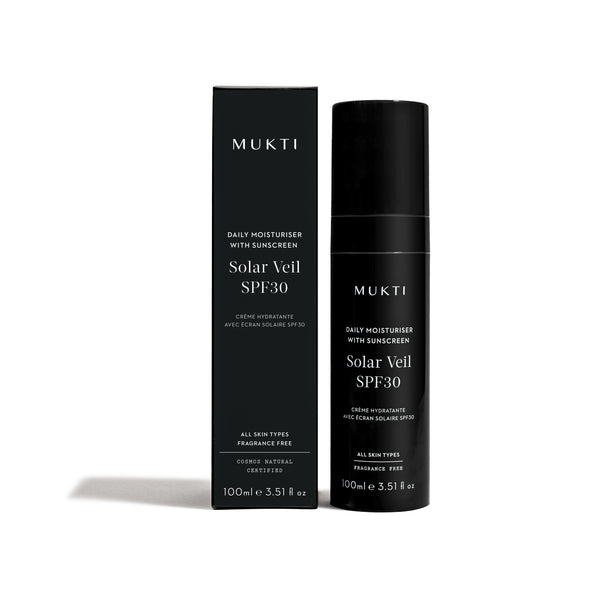 MUKTI Daily Moisturizer SPF30 Solar Veil 有機維C抗藍光潤色防曬乳SPF30 [100ml]