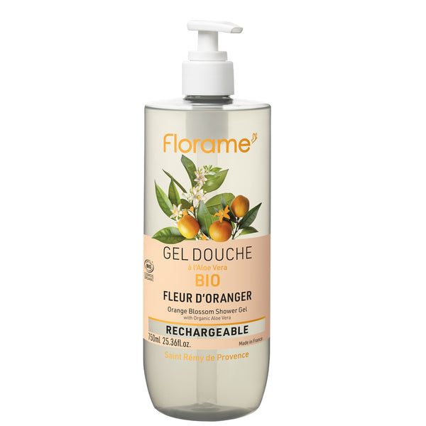 FLORAME Orange Blossom Shower Gel 有機橙花香氛沐浴露 [750ml]