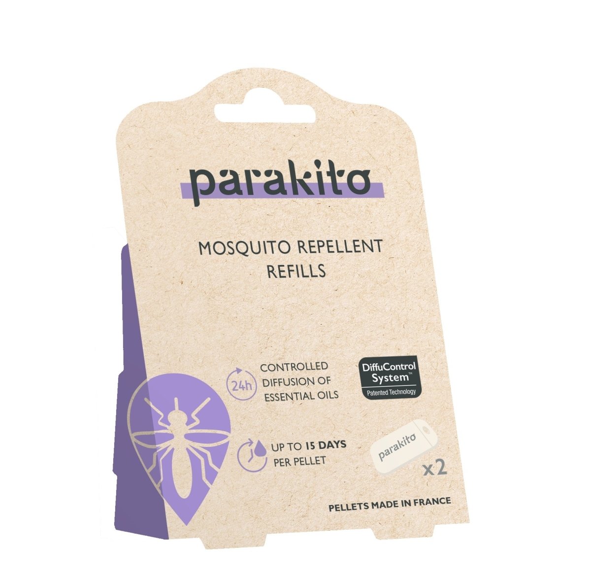 PARAKITO Mosquito Repellent Refills 防蟲驅蚊片 [2pcs] - MINT Organics
