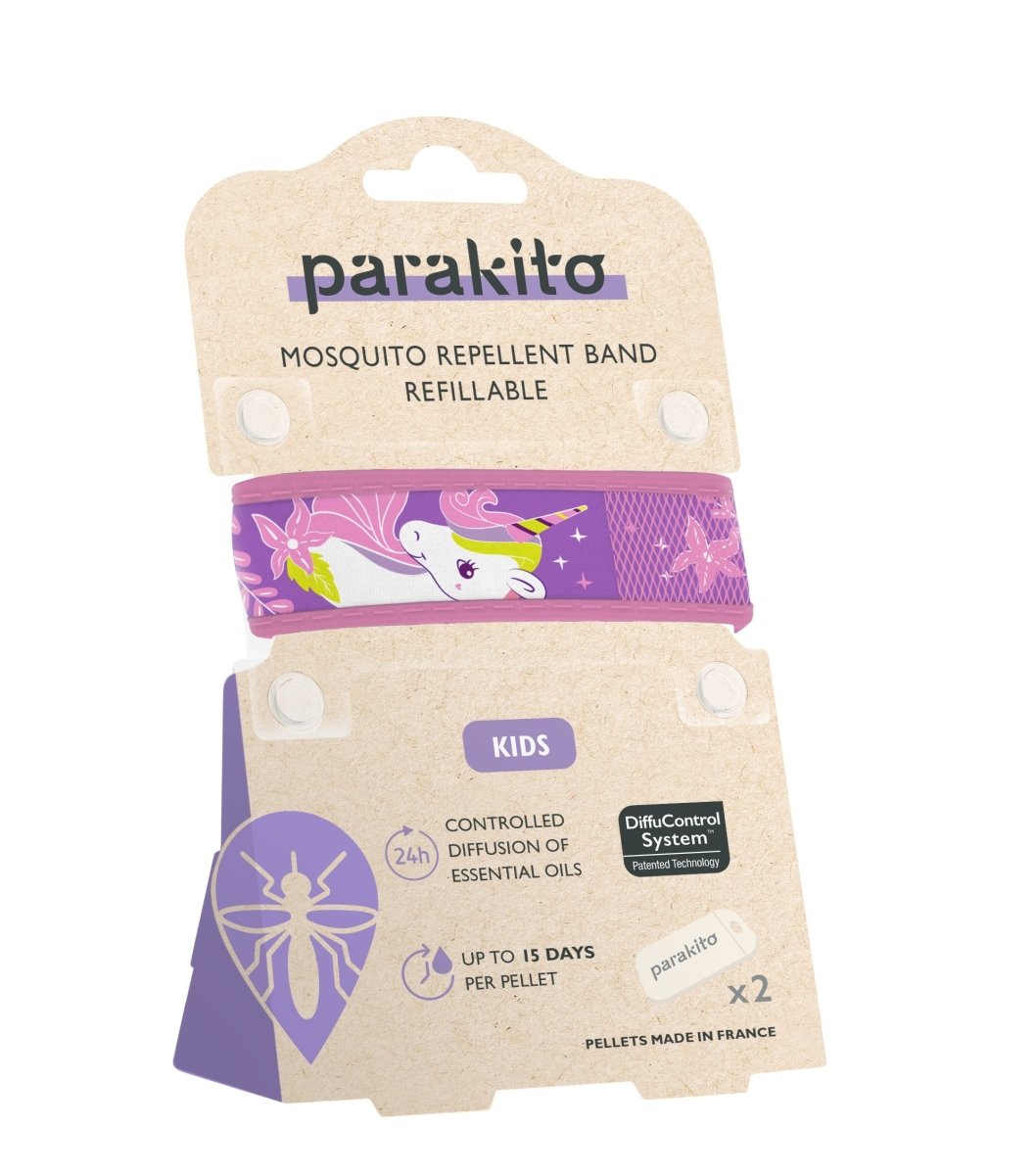 PARAKITO Mosquito Repellent Wristband - Kids 防蟲驅蚊小童手腕帶 - MINT Organics