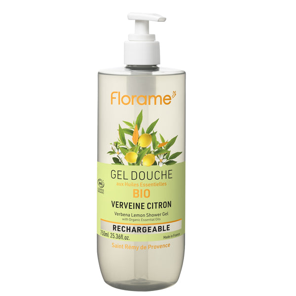 FLORAME Verbena Lemon Shower Gel 有機馬鞭草檸檬香氛沐浴露 [750ml]