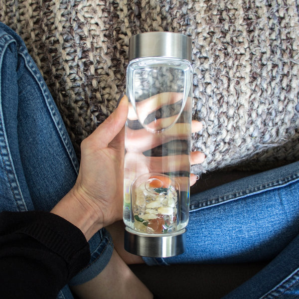 VITAJUWEL Via Bottle - Happiness 寶石水瓶 - 快樂 - MINT Organics