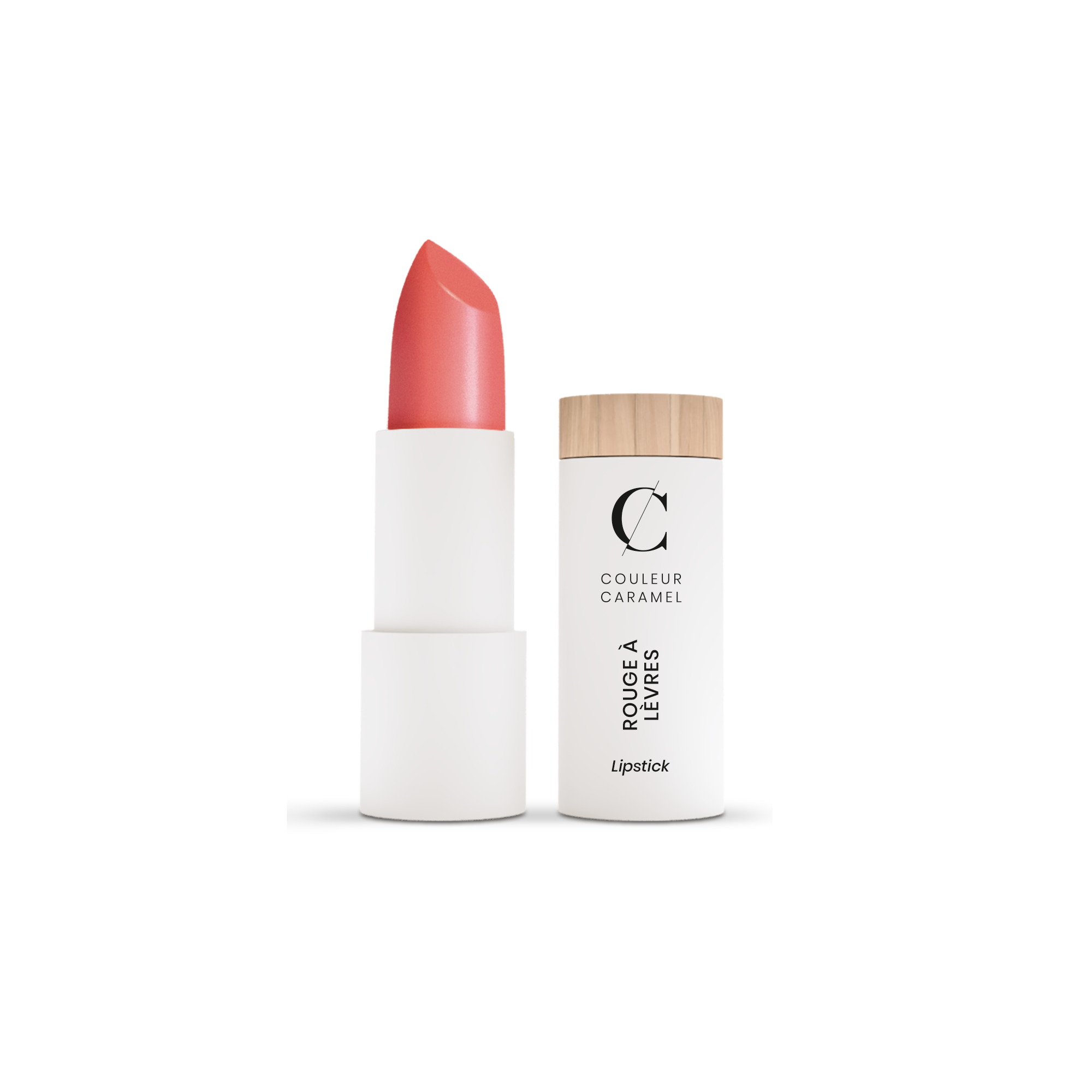 COULEUR CARAMEL Lipstick 天然有機唇膏 #506 CORAL ROSE [3.5g]