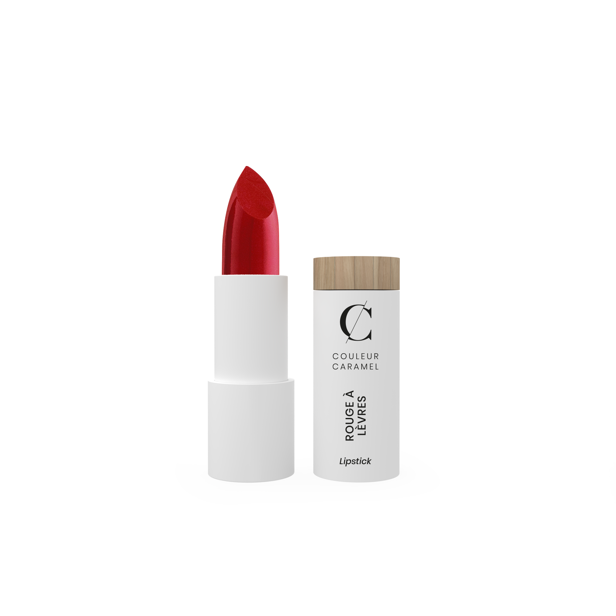 COULEUR CARAMEL Lipstick 天然有機唇膏 #513 RED LIGHT [3.5g]